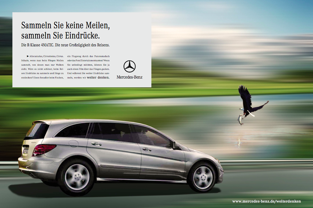 Mercedes R-Class - Campaign
