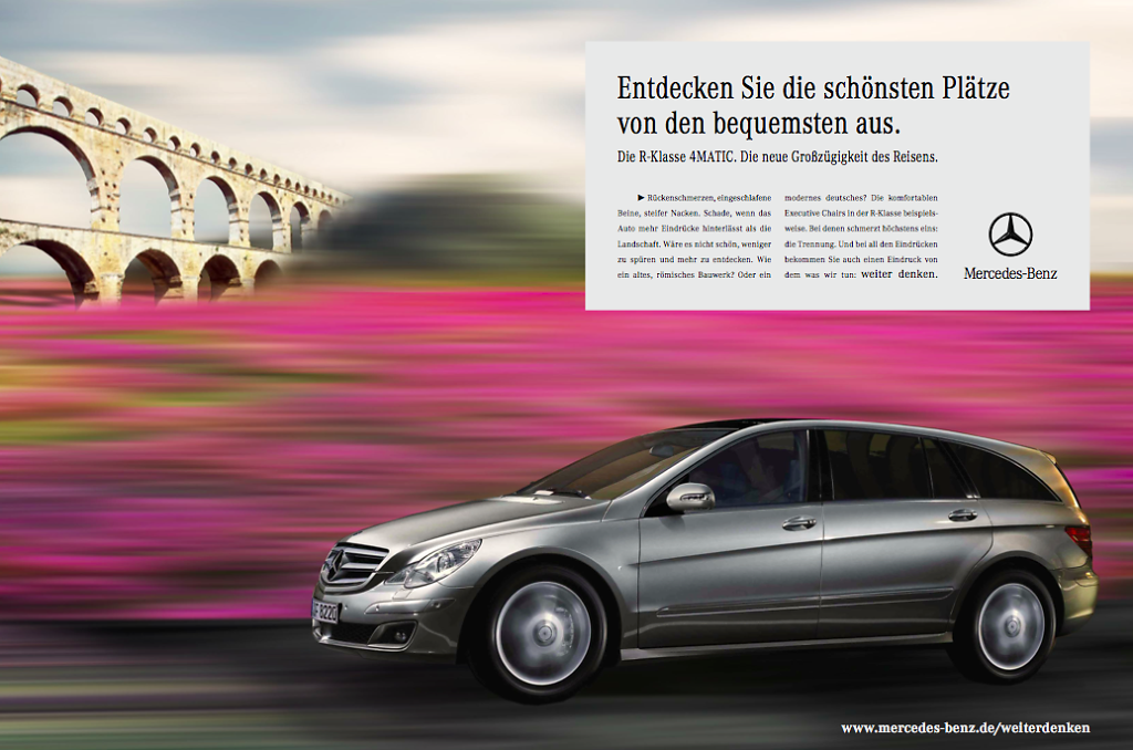 Mercedes R-Class - Campaign
